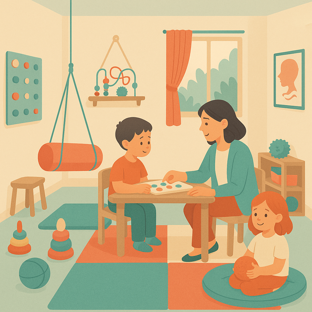 Sala de terapia infantil